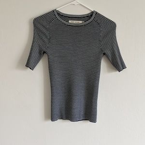 Tory Burch jersey stripe top